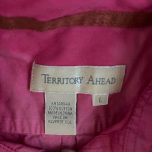 Pink Tie Dye Button Up Shirt Unisex Size L - Picture 8 of 9